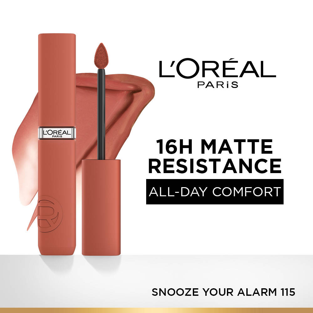 LOreal Paris Infallible Matte Resistance Lipstick, Transfer Resistant Formula - Lazy Sunday 150 | L12 - view 11