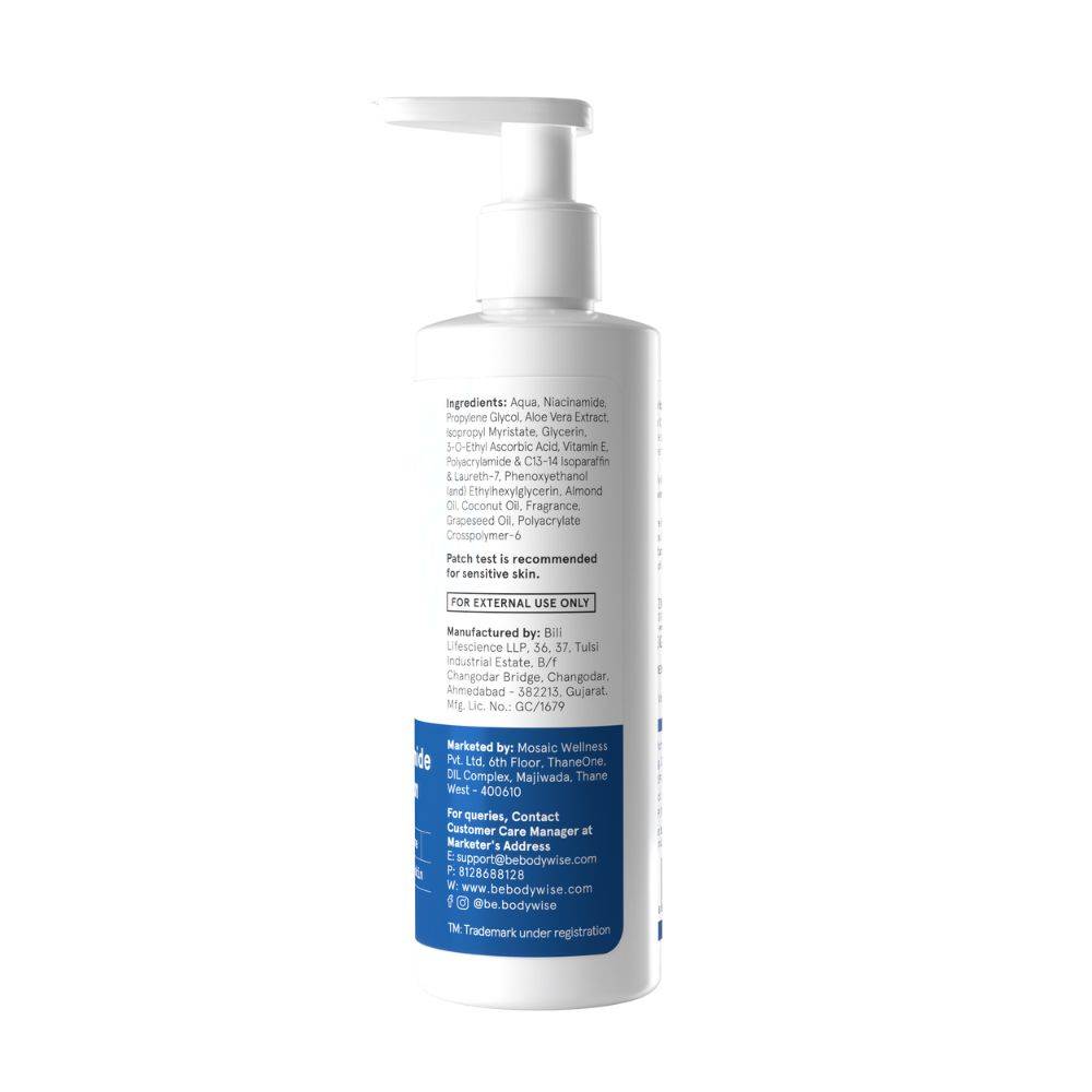 10% Niacinamide Body Lotion - 48H Moisturization, Reduces Acne Marks, Nourishes Skin | BWS9 - view 8