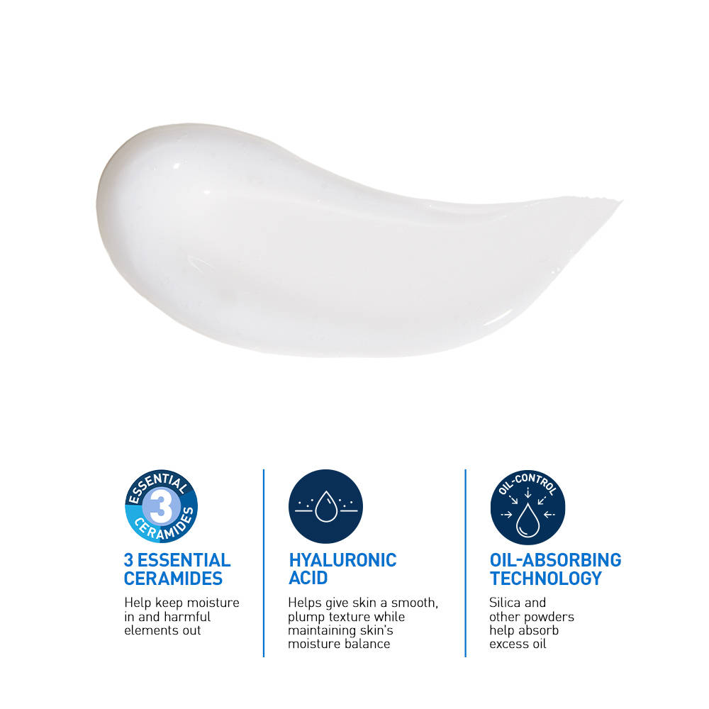 Oil Control Gel-Cream Lightweight Moisturizer For Oily & Combination Skin With Shine Control | FC3 - view 3