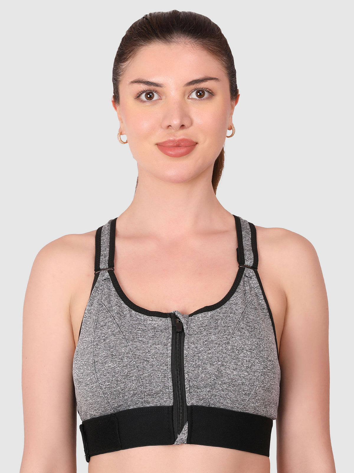 Women Full Coverage Workout Sports Bra | sb09 - view 13