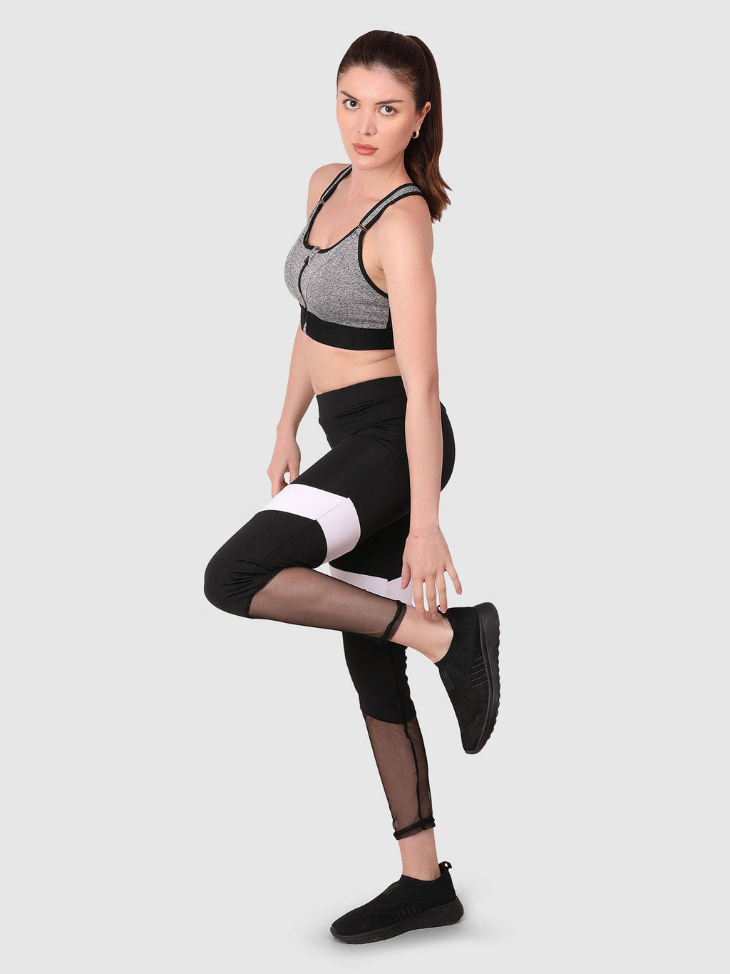 Women Full Coverage Workout Sports Bra | sb09 - view 18