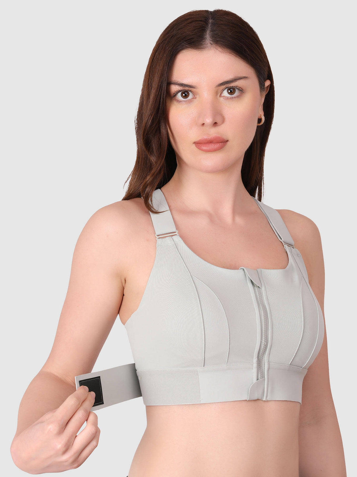 Women Full Coverage Workout Sports Bra | sb09 - view 1