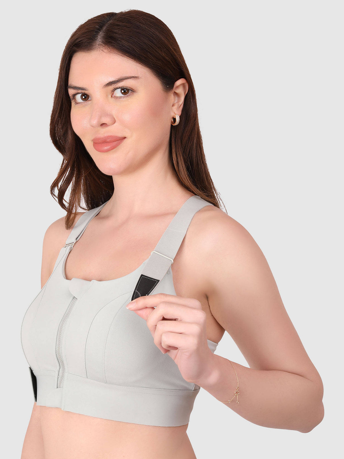Women Full Coverage Workout Sports Bra | sb09 - view 2