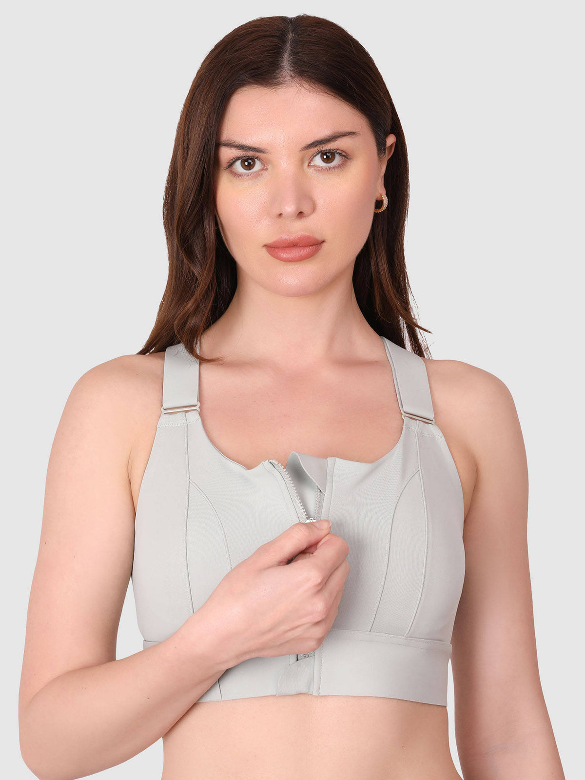 Women Full Coverage Workout Sports Bra | sb09 - view 3