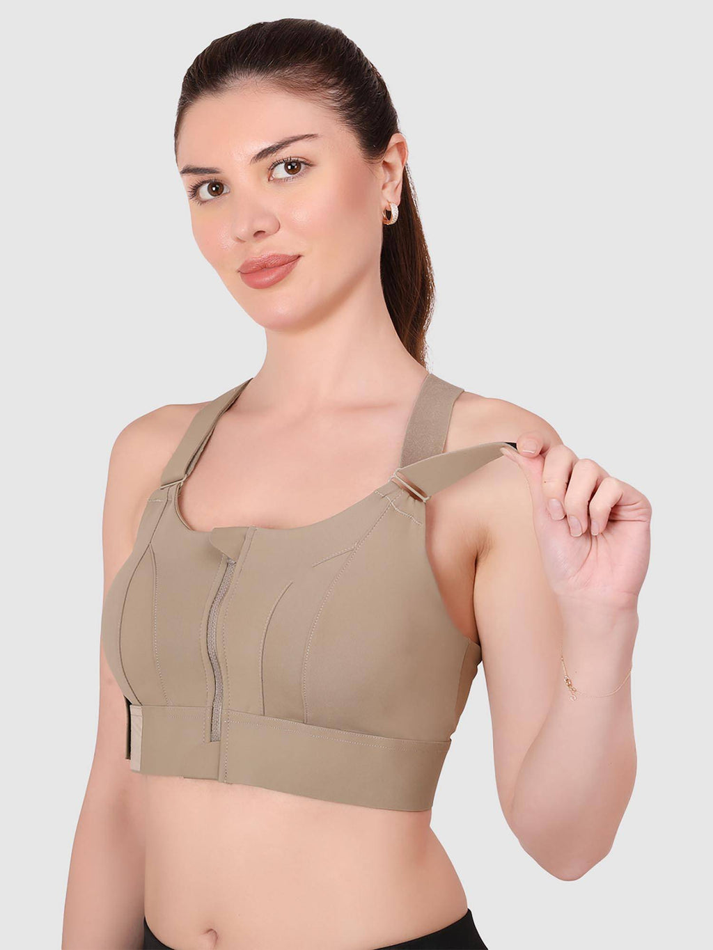 Women Full Coverage Workout Sports Bra | sb09 - view 32