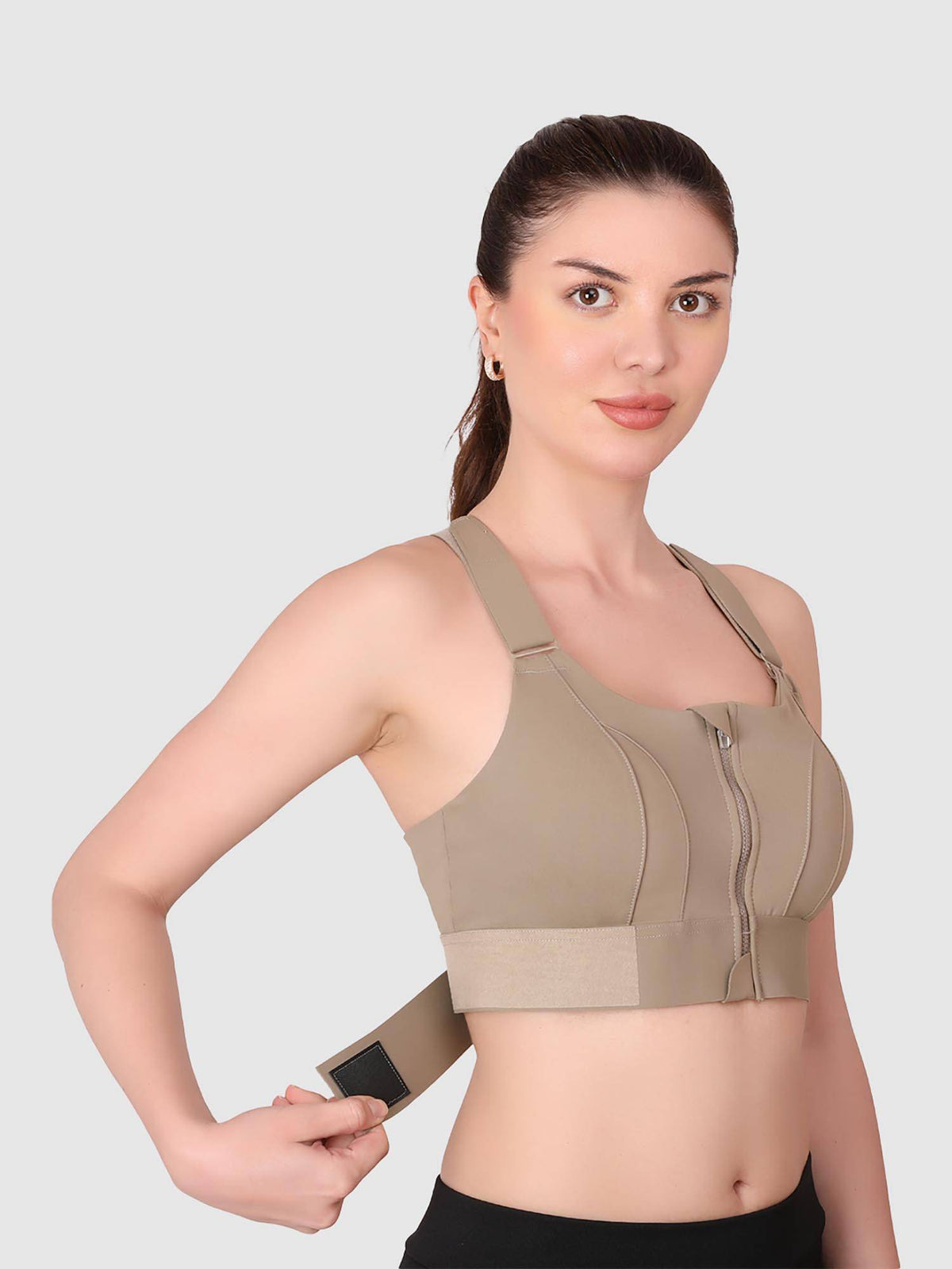 Women Full Coverage Workout Sports Bra | sb09 - view 33