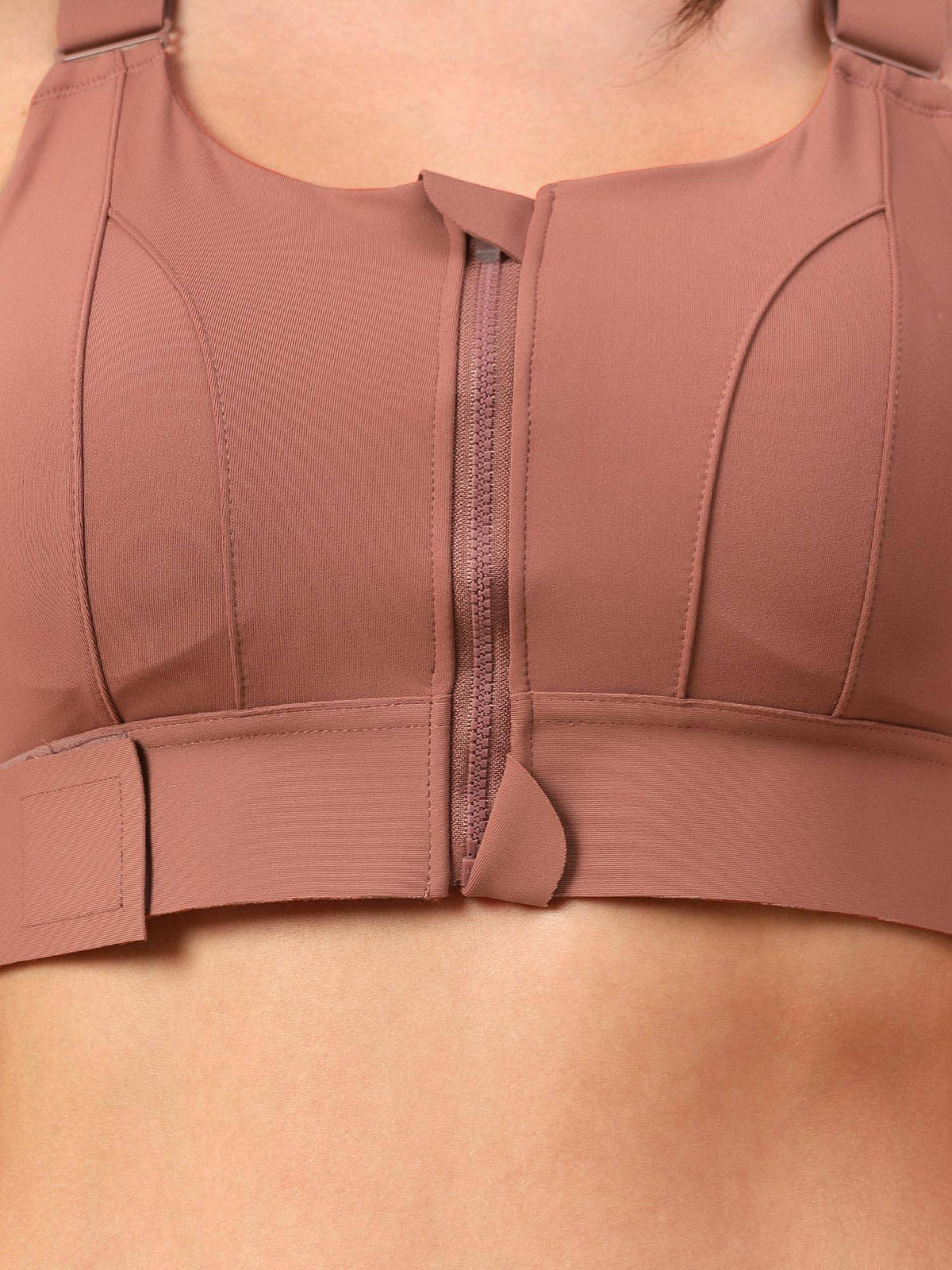 Women Full Coverage Workout Sports Bra | sb09 - view 5