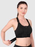 Women Full Coverage Workout Sports Bra | sb09 - view 1