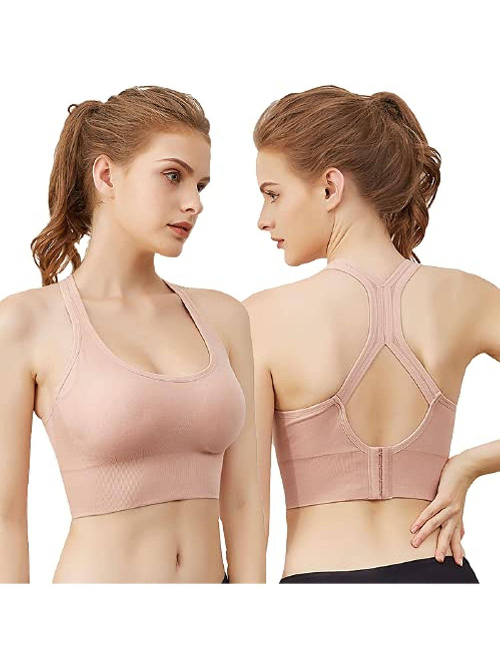 Green Power Styled Back Active Sports Bra | sb09 - view 20