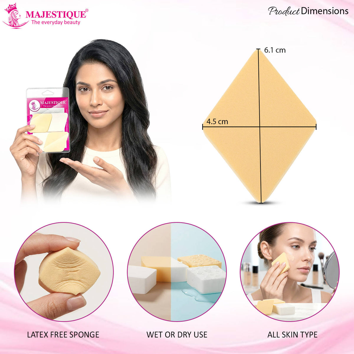 Face Sponge - Multicolor | T32 - view 2