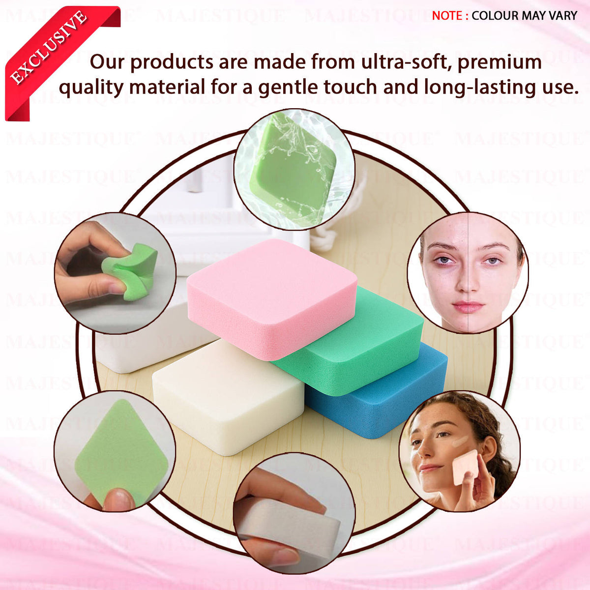 Face Sponge - Multicolor | T32 - view 6