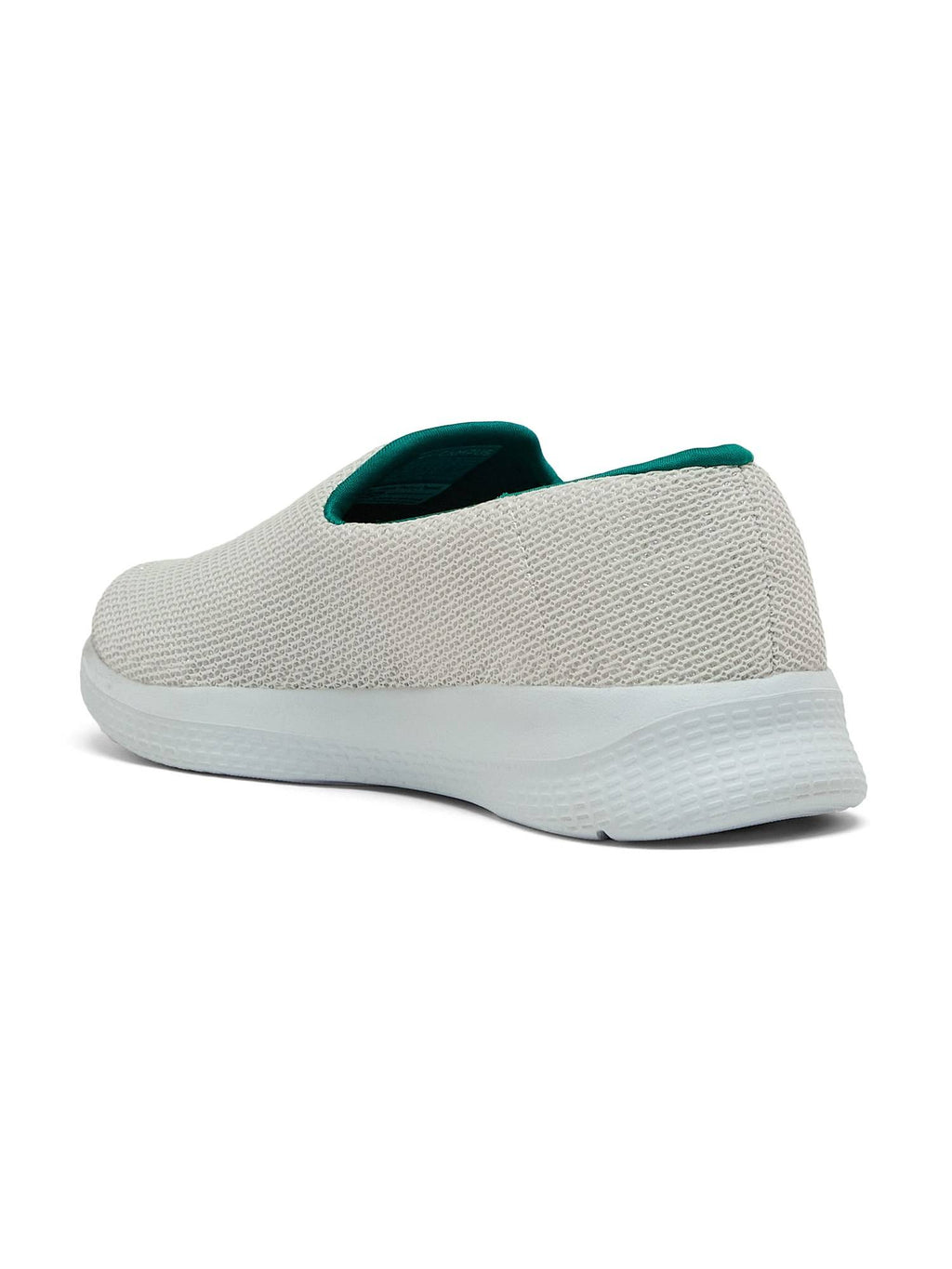 Zoe Plus White Walking Shoes For Women | SH9 - view 5
