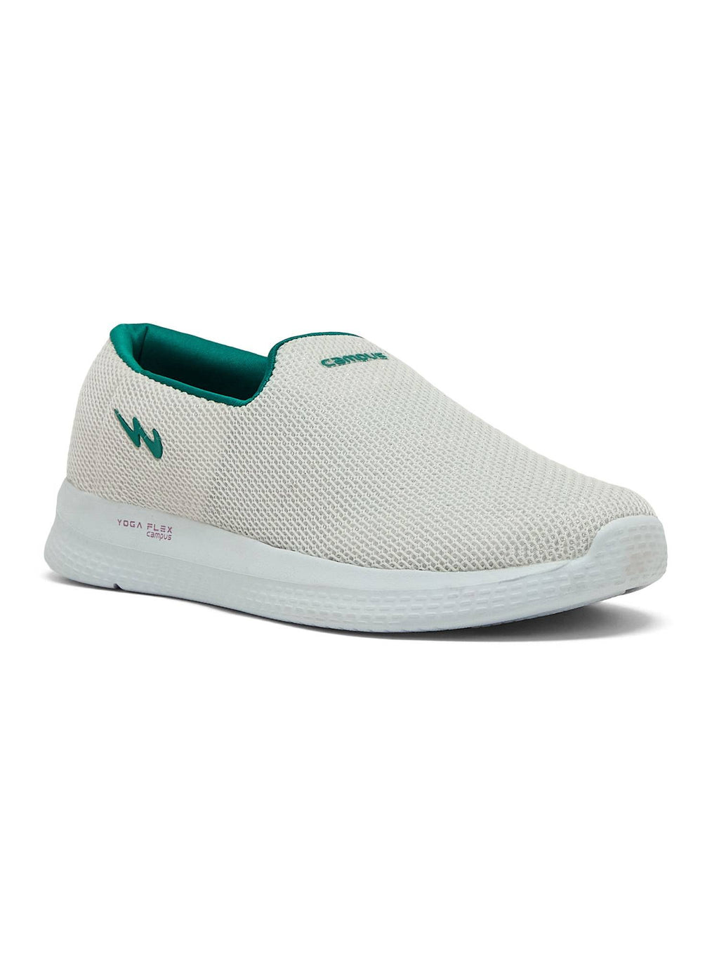 Zoe Plus White Walking Shoes For Women | SH9 - view 6