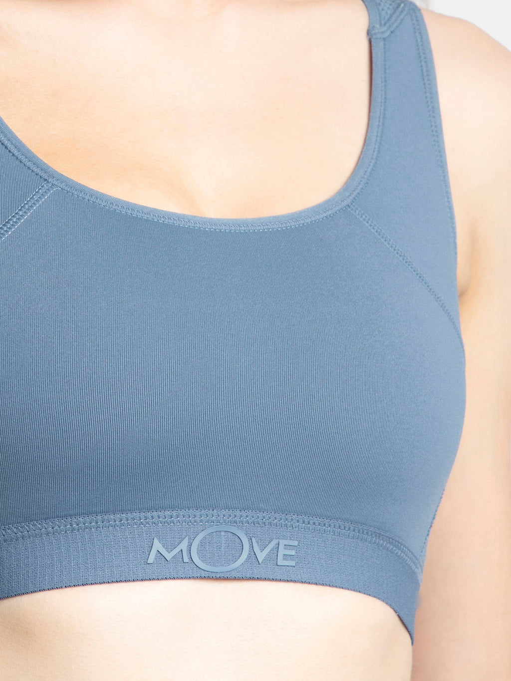 AP20 Wire Free Tatel Nylon Elastane Active Wear Sports Bra - Earth | sb09 - view 16