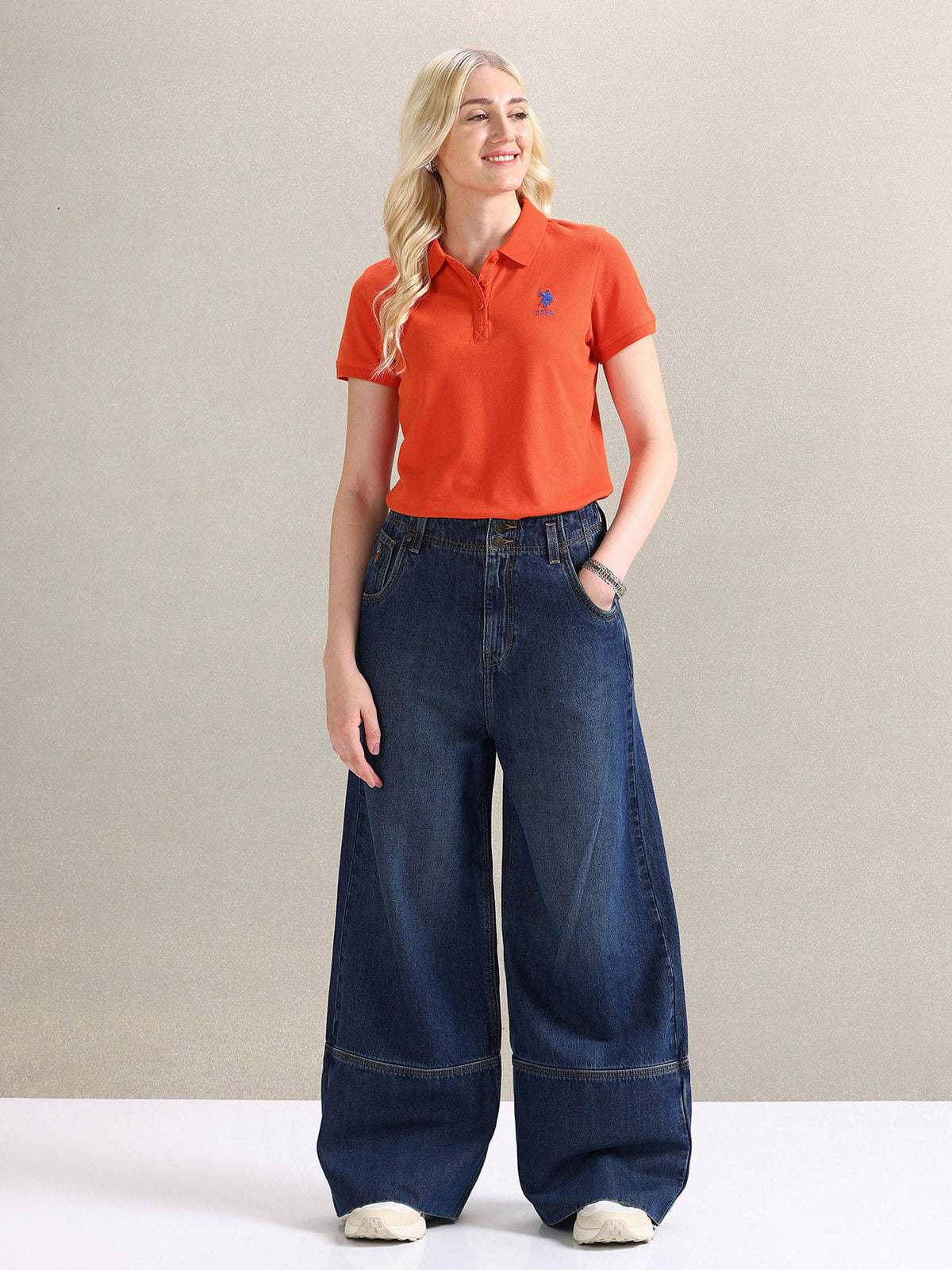 Solid Slim Polo T-shirt | PW43 - view 20