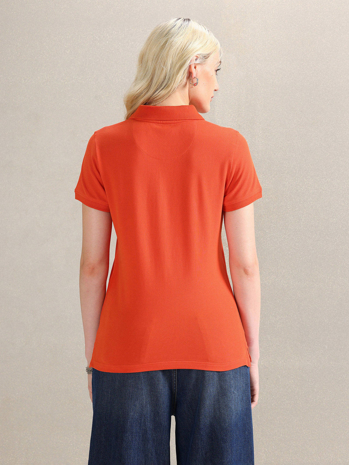 Solid Slim Polo T-shirt | PW43 - view 22