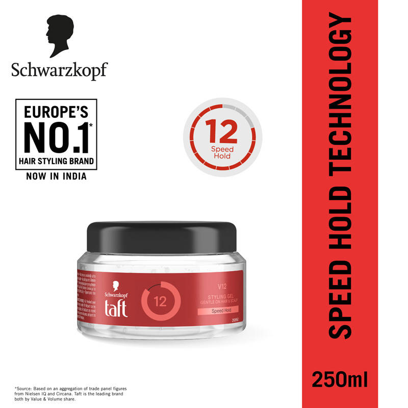Taft Power V12 Hair Gel With Speed Hold Technology, Non-Stick & Easy To Wash Off | H02 - view 10