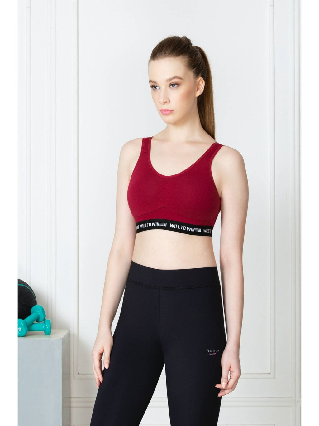 Van Heusen Women Proactive Antibacterial & Wireless Sports Bra - Black | sb09 - view 18