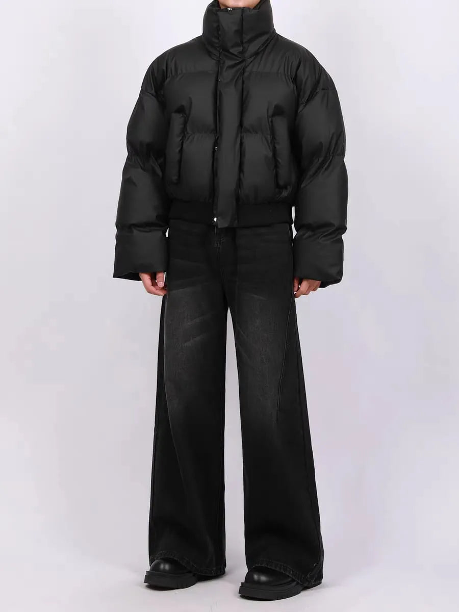 Contrast Curve Baggy Joggers