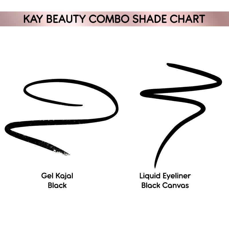 Wing Your Eye Look - Gel Kajal & Liquid Eyeliner | E20 - view 2