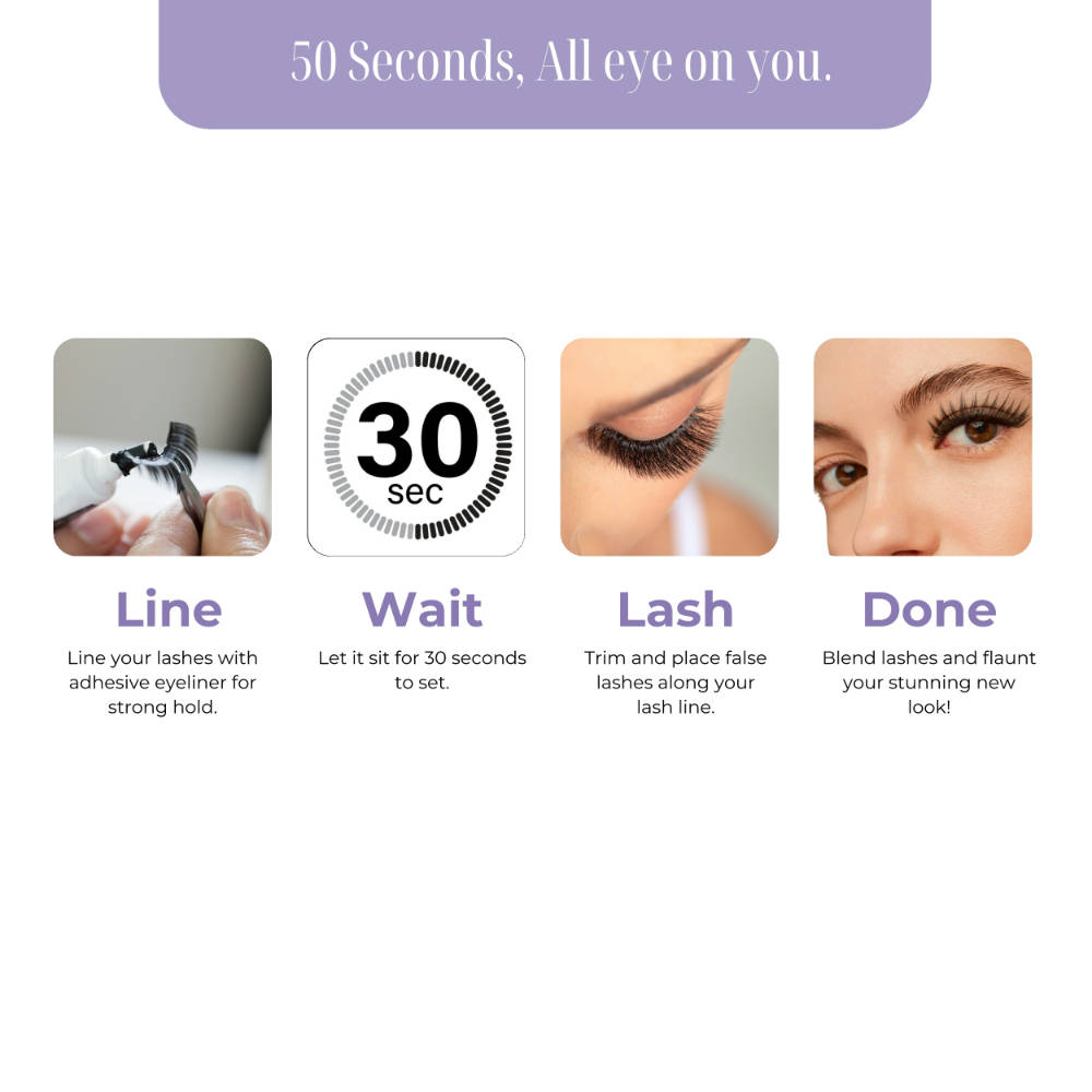 MaharaniLash 3D False Eyelash | E20 - view 5