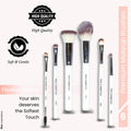 06 Pcs Professional Makeup Brush Set For Face & Eye Makeup Brush - Set V1 | T32 - view 1