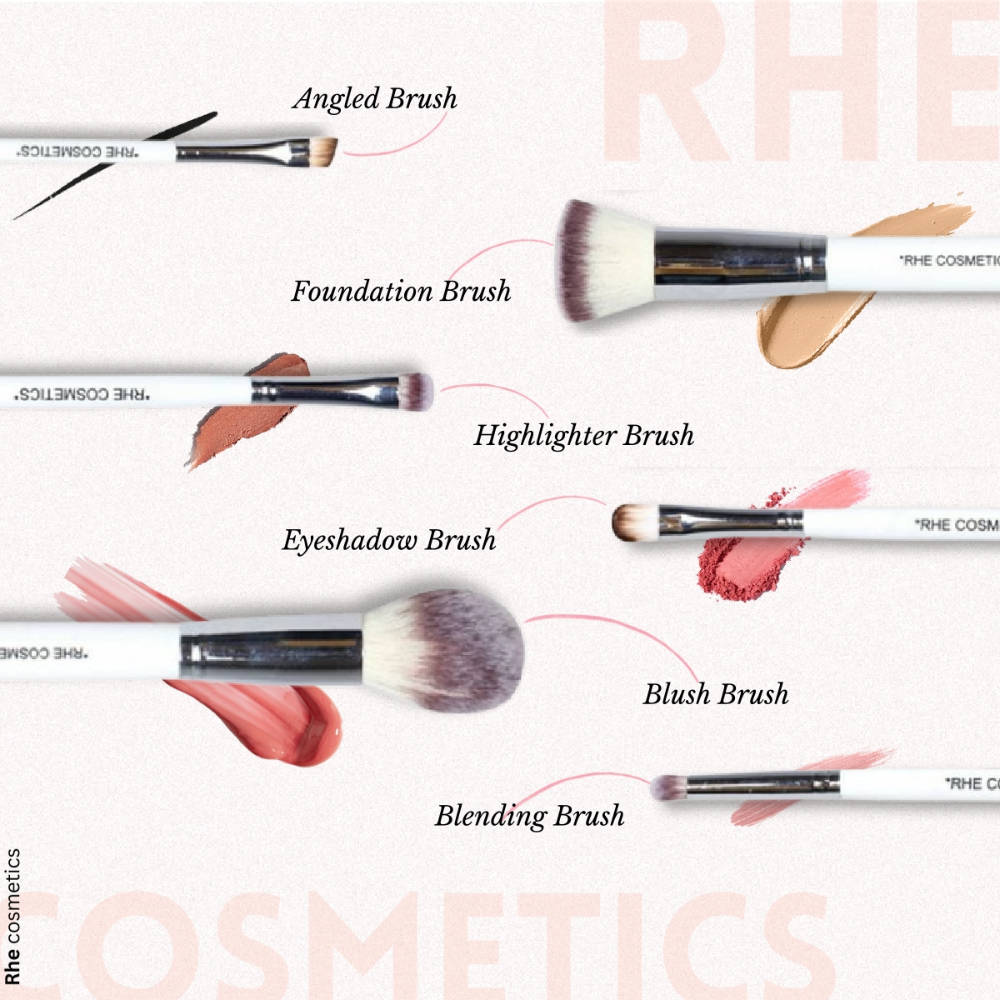 06 Pcs Professional Makeup Brush Set For Face & Eye Makeup Brush - Set V1 | T32 - view 2