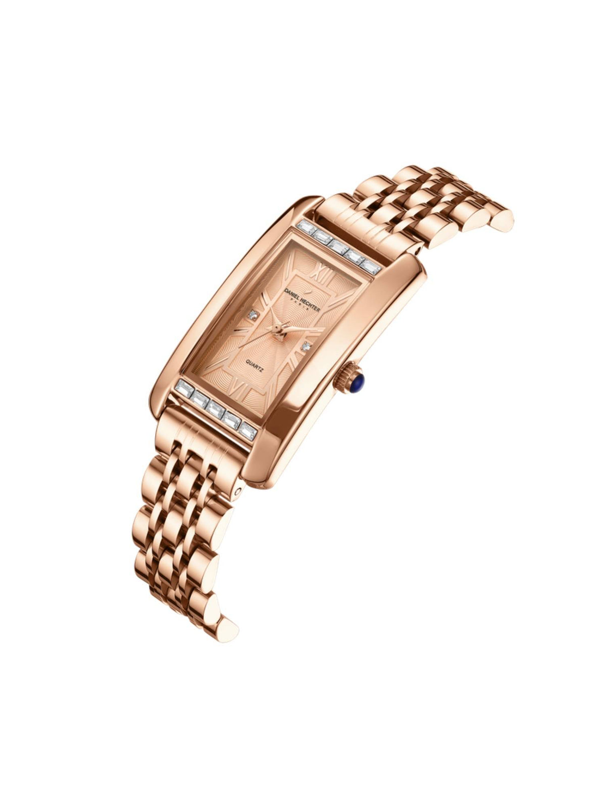 Paris Solferino Collection Analog Rectangular White Watch for Women-DHW2010 | W92 - view 17