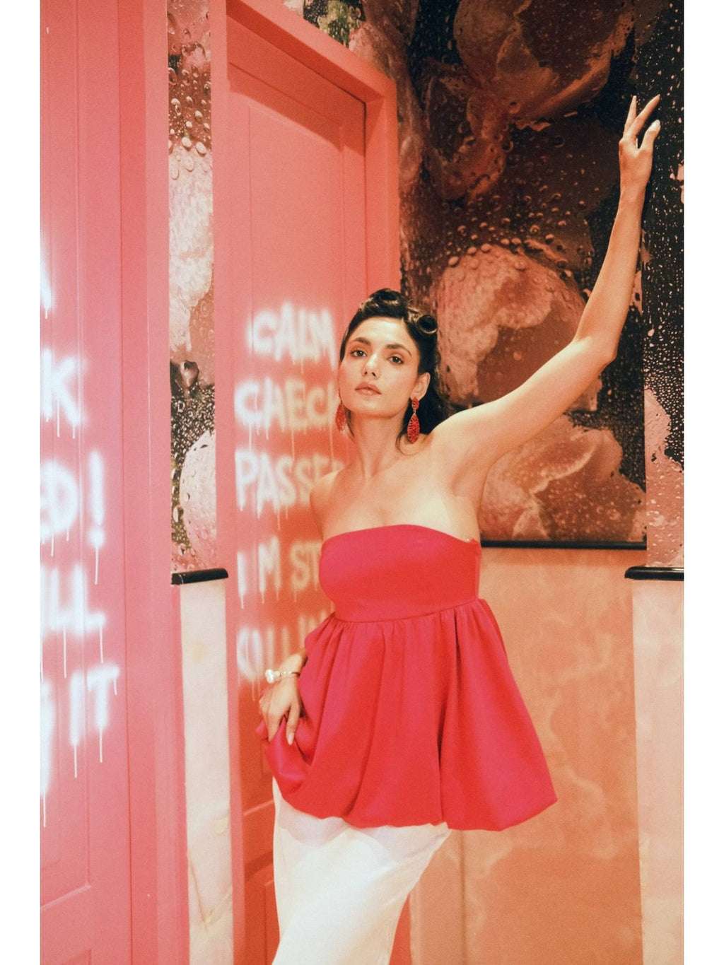 Pink Marilyn Top | TT90 - view 1
