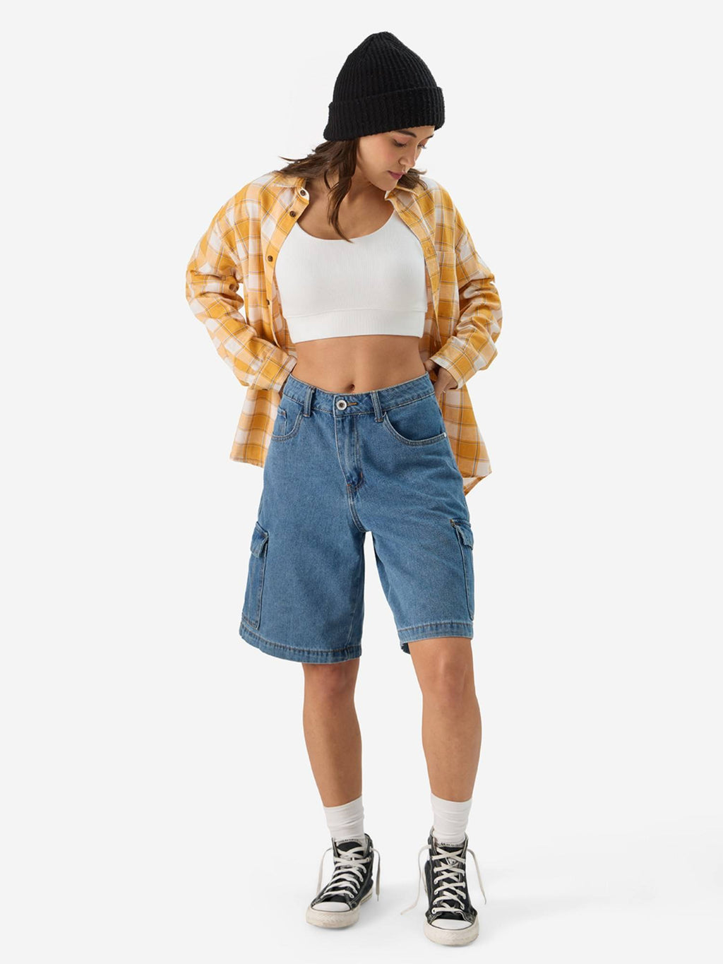 White Crop Top | CT61 - view 2