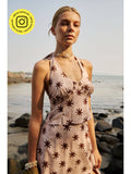 Brown Adia Halter Top | HT67 - view 1
