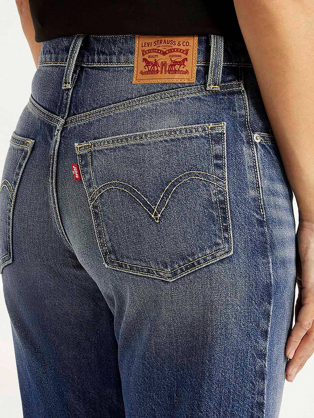 Blue Solid/Plain Boot Cut Jeans | BT10 - view 4