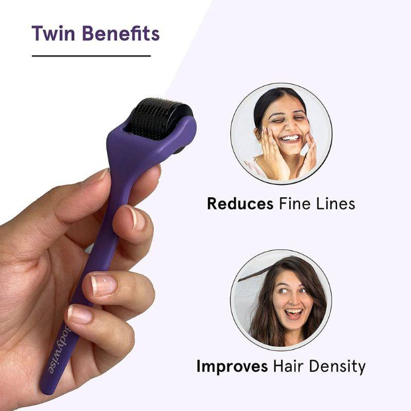 0.5mm Advance Derma Roller- Stimulates Hair Follicles (With 540 Micro Titanium Needles) | BWS9 - view 5