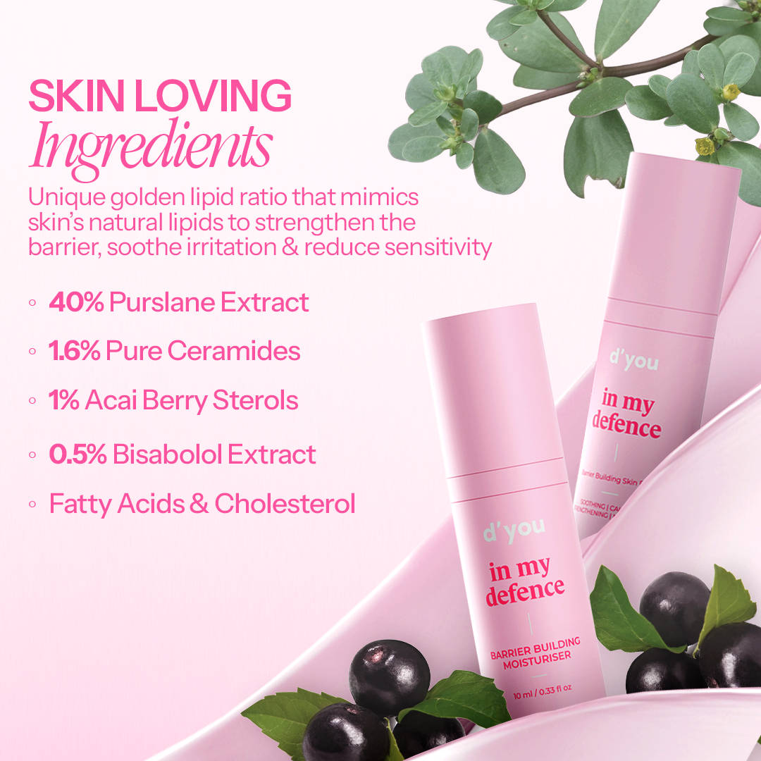In My Defence Barrier-Building Moisturiser With 20x More Ceramides (Lightweight & Non-Greasy) | FC3 - view 3