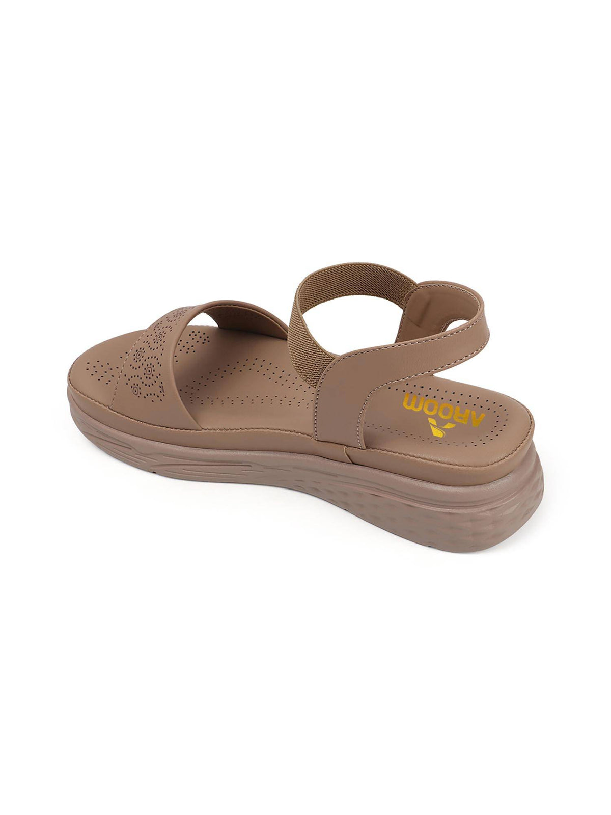 Women Beige Trendy Sandals | SD89 - view 4
