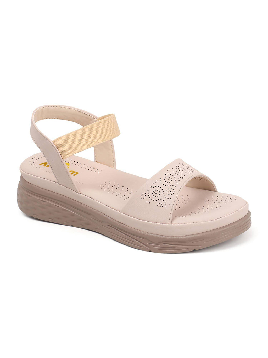 Women Cream Trendy Sandals | SD89 - view 2