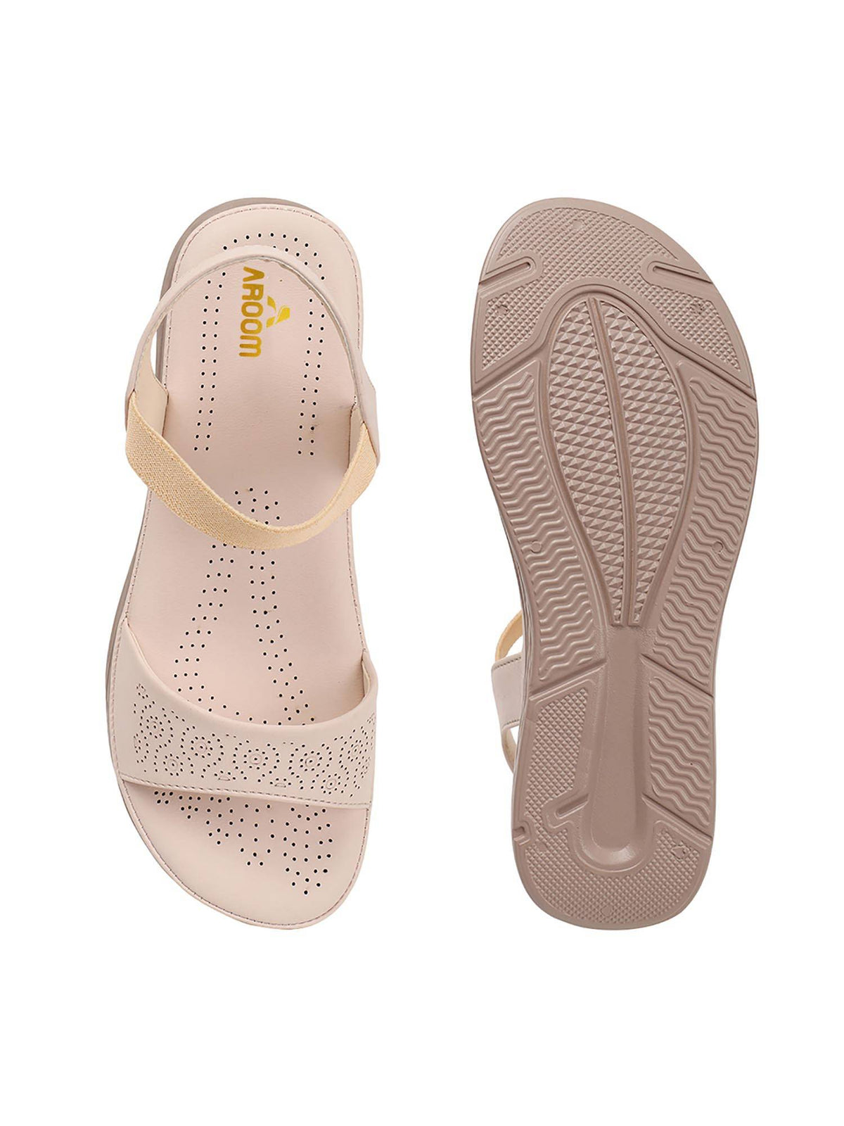 Women Cream Trendy Sandals | SD89 - view 6