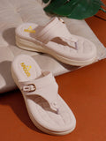 Women Beige Platform Sandals | SD89 - view 28