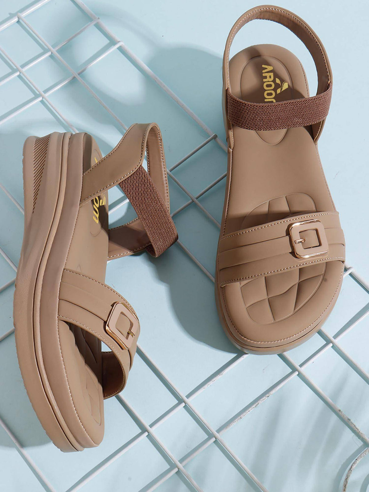 Women Cream Sandals | SD89 - view 10