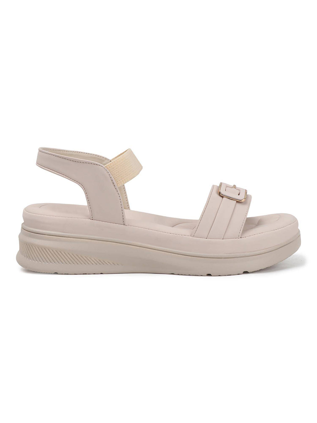 Women Cream Sandals | SD89 - view 2