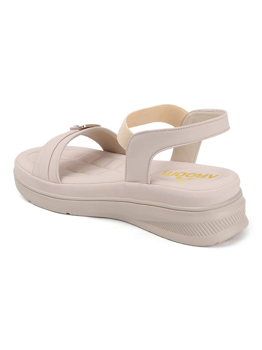 Women Cream Sandals | SD89 - view 3