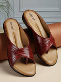 Women Maroon Stylish Sandals | SD89 - view 1