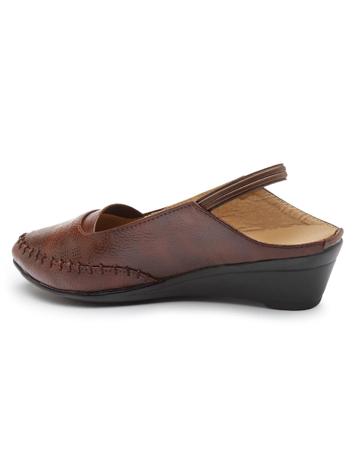 Women Tan Stylish Wedges Sandals | SD89 - view 21