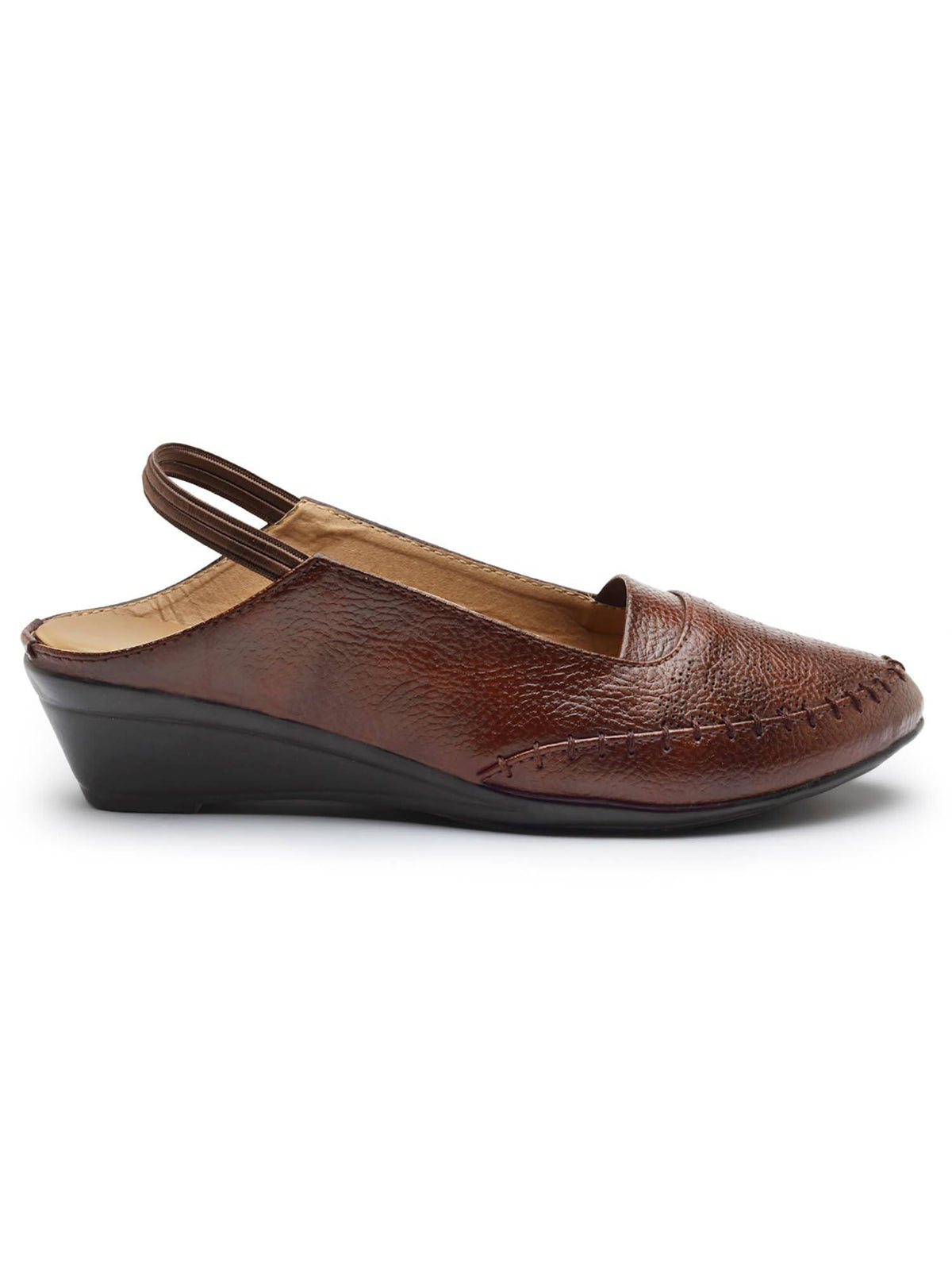 Women Brown Stylish Wedges Sandals | SD89 - view 5
