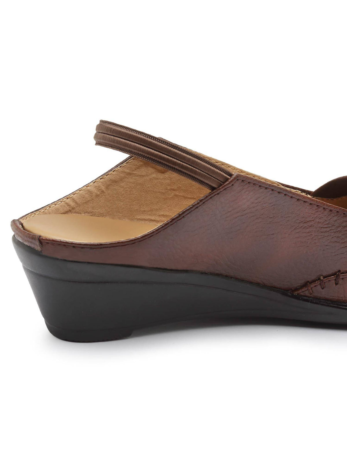 Women Brown Stylish Wedges Sandals | SD89 - view 8