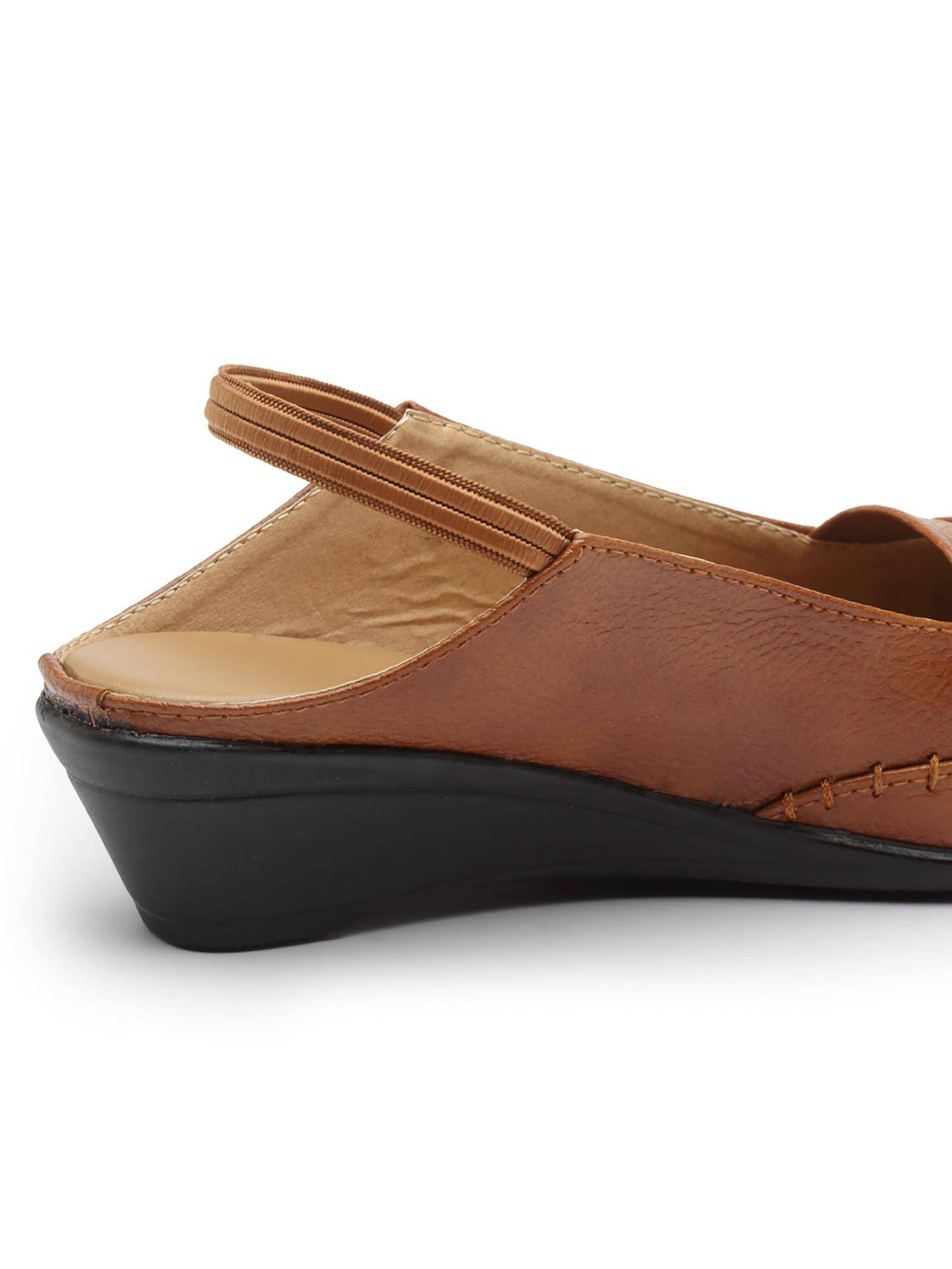Women Tan Stylish Wedges Sandals | SD89 - view 7