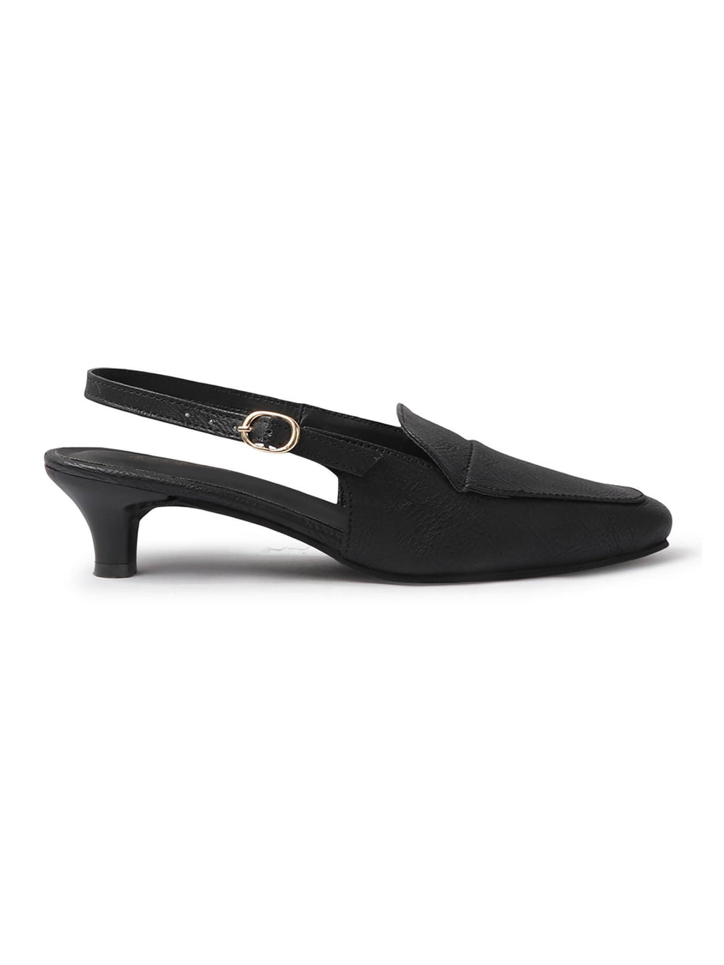 Women Black Elegant Sandal Heels | H78 - view 3