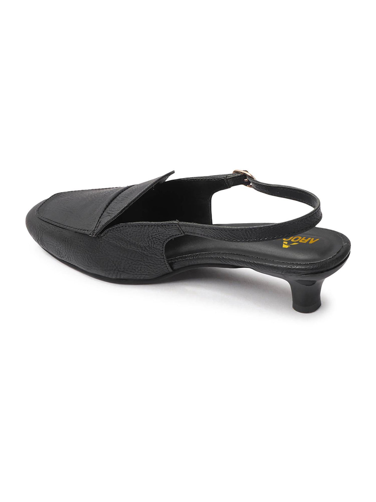 Women Black Elegant Sandal Heels | H78 - view 4