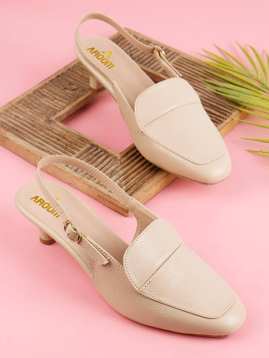 Women Cream Elegant Sandal Heels | H78 - view 1