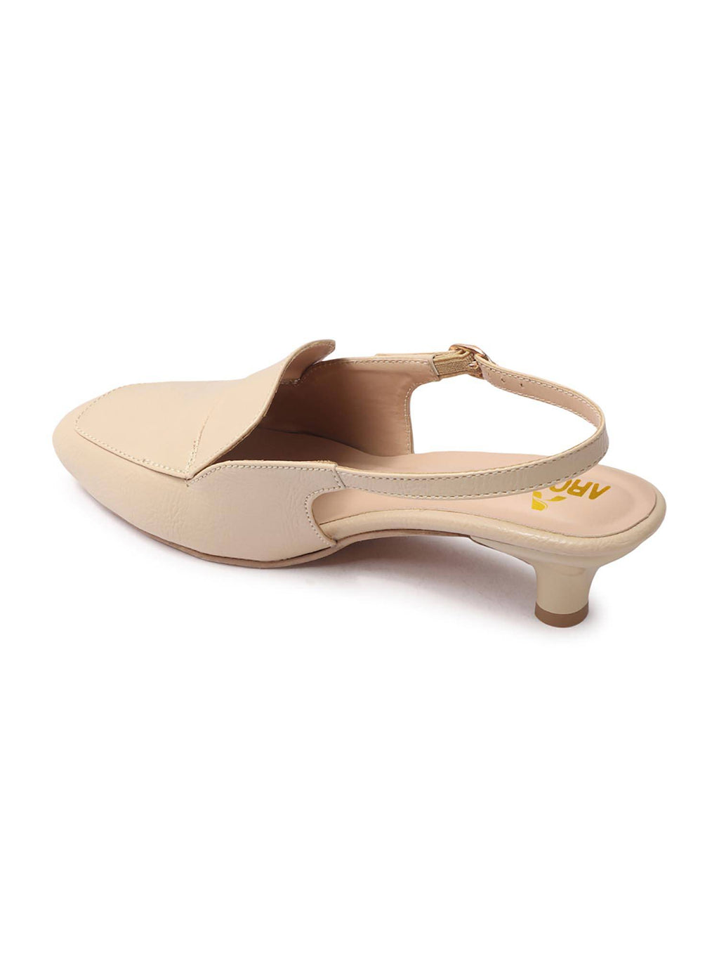 Women Cream Elegant Sandal Heels | H78 - view 4